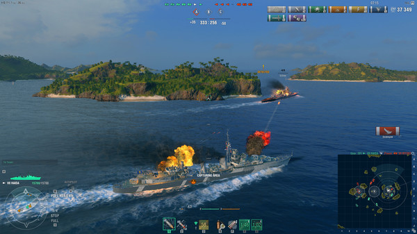 скриншот World of Warships - Haida Pack 1
