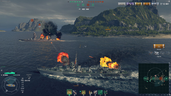 скриншот World of Warships - Haida Pack 4