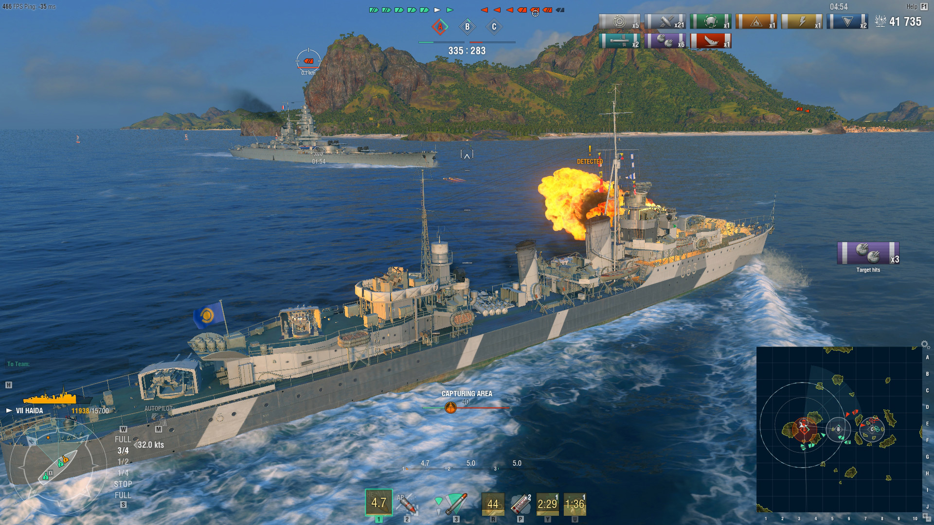 World of Warships — Haida Pack #3