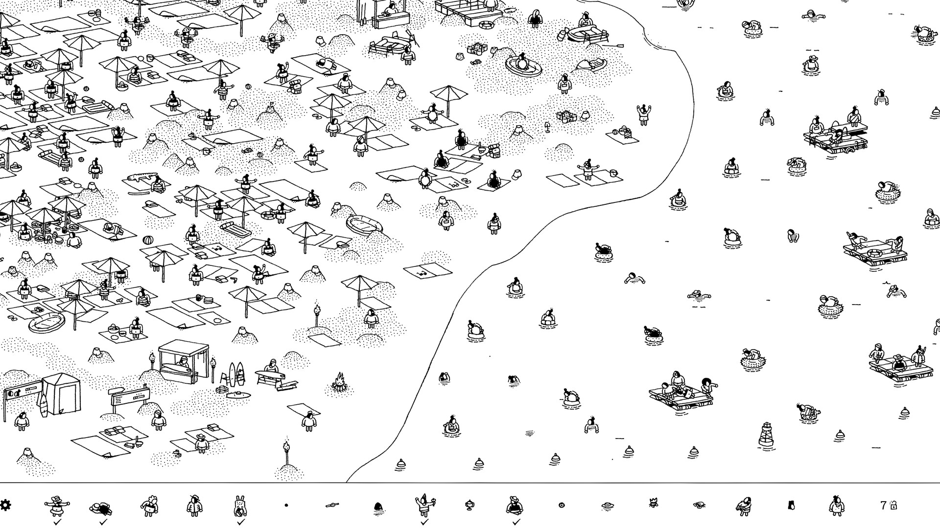 Hidden Folks - Beach Pack Featured Screenshot #1