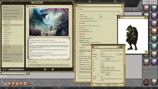 скриншот Fantasy Grounds - Pathfinder RPG - NPC Codex (PFRPG) 1