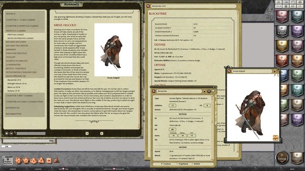 скриншот Fantasy Grounds - Pathfinder RPG - NPC Codex (PFRPG) 3