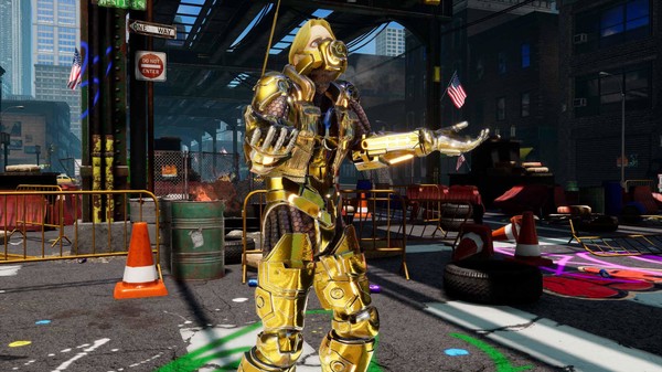 FIGHTING EX LAYER - Color Gold/Silver: Doctrine