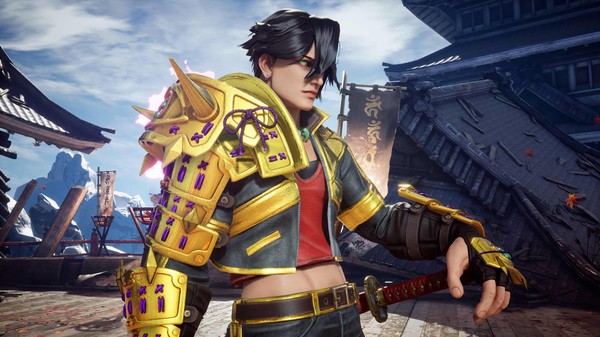 FIGHTING EX LAYER - Color Gold/Silver: Hayate