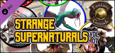 Fantasy Grounds - Strange Supernaturals, Volume 7 (Token Pack) banner image