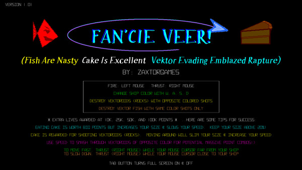 FAN'CIE VEER! (Fish Are Nasty, Cake Is Excellent Vektor Evading Emblazed Rapture) for linux