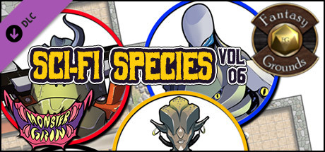 Fantasy Grounds - Sci-fi Species, Volume 6 (Token Pack) banner image