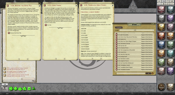 Fantasy Grounds - Rappan Athuk Bestiary (PFRPG) for steam Fantasy Grounds - Rappan Athuk Bestiary (PFRPG) for steam