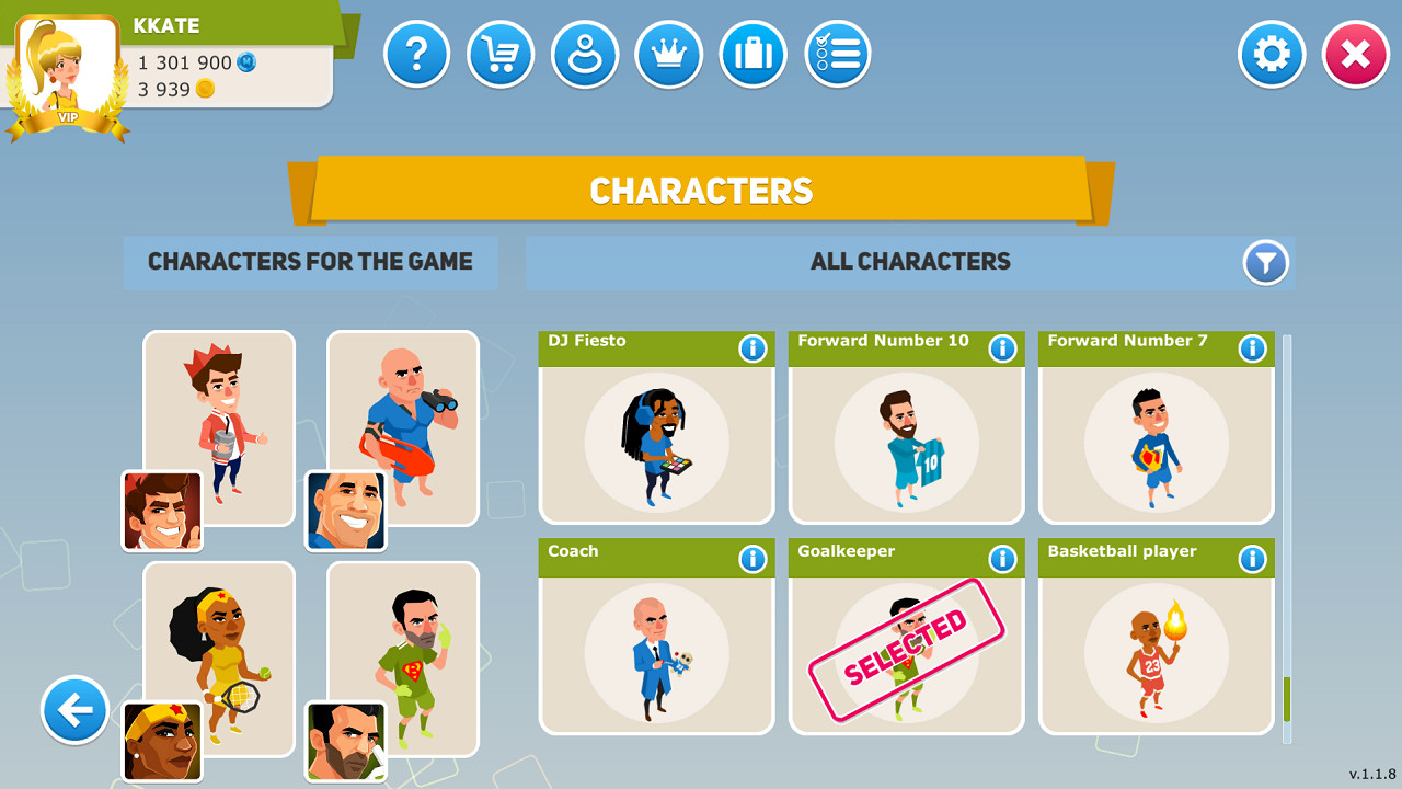 Business tour. Football: Goalkeeper #2