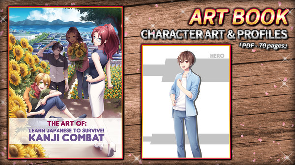 Learn Japanese To Survive! Kanji Combat - Art Book for steam Learn Japanese To Survive! Kanji Combat - Art Book for steam