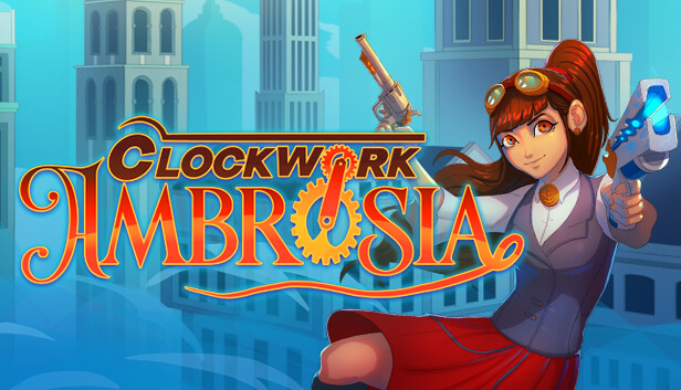 Imagen de la cápsula de "Clockwork Ambrosia" que utilizó RoboStreamer para las transmisiones en Steam