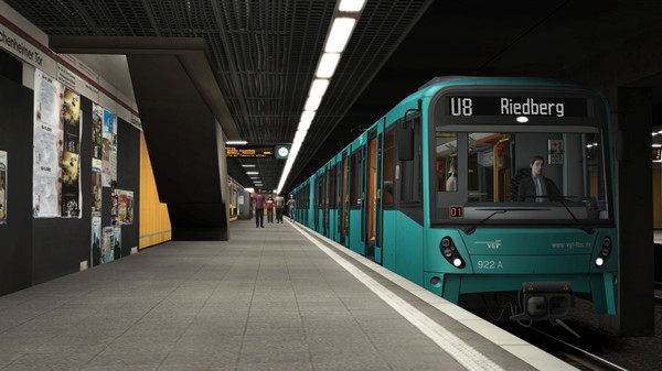 скриншот Train Simulator: Frankfurt U-Bahn Route Add-On 2