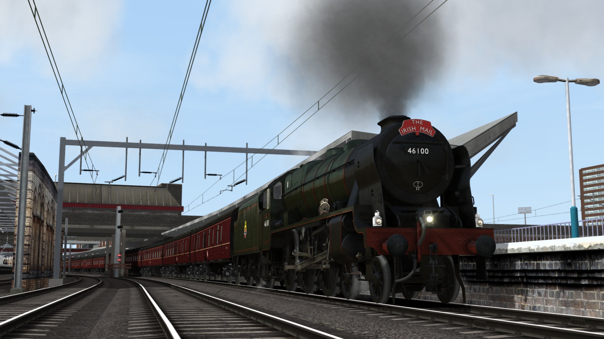 Train Simulator: LMS Rebuilt Royal Scot Steam Loco Add-On Featured Screenshot #1