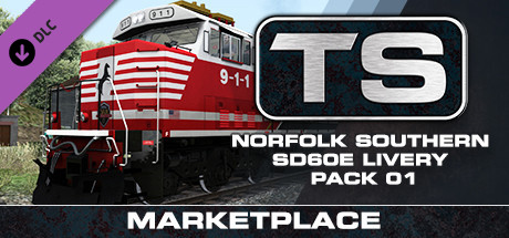 TS Marketplace: Norfolk Southern SD60E Livery Pack 01