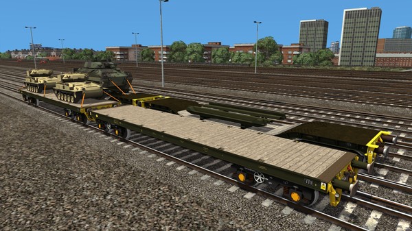 скриншот Train Simulator: UK Military Wagon Pack Add-On 0