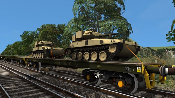 скриншот Train Simulator: UK Military Wagon Pack Add-On 3
