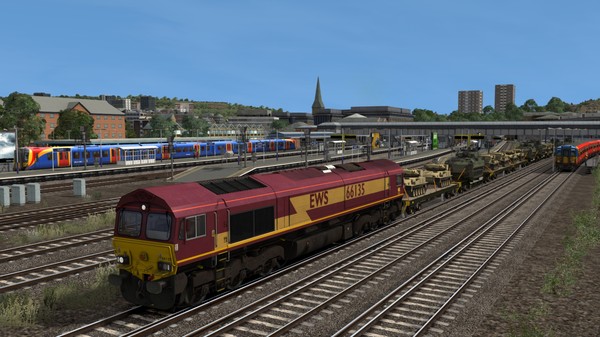 скриншот Train Simulator: UK Military Wagon Pack Add-On 5