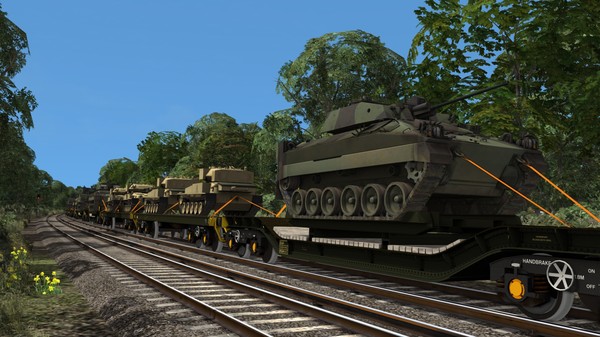 скриншот Train Simulator: UK Military Wagon Pack Add-On 1