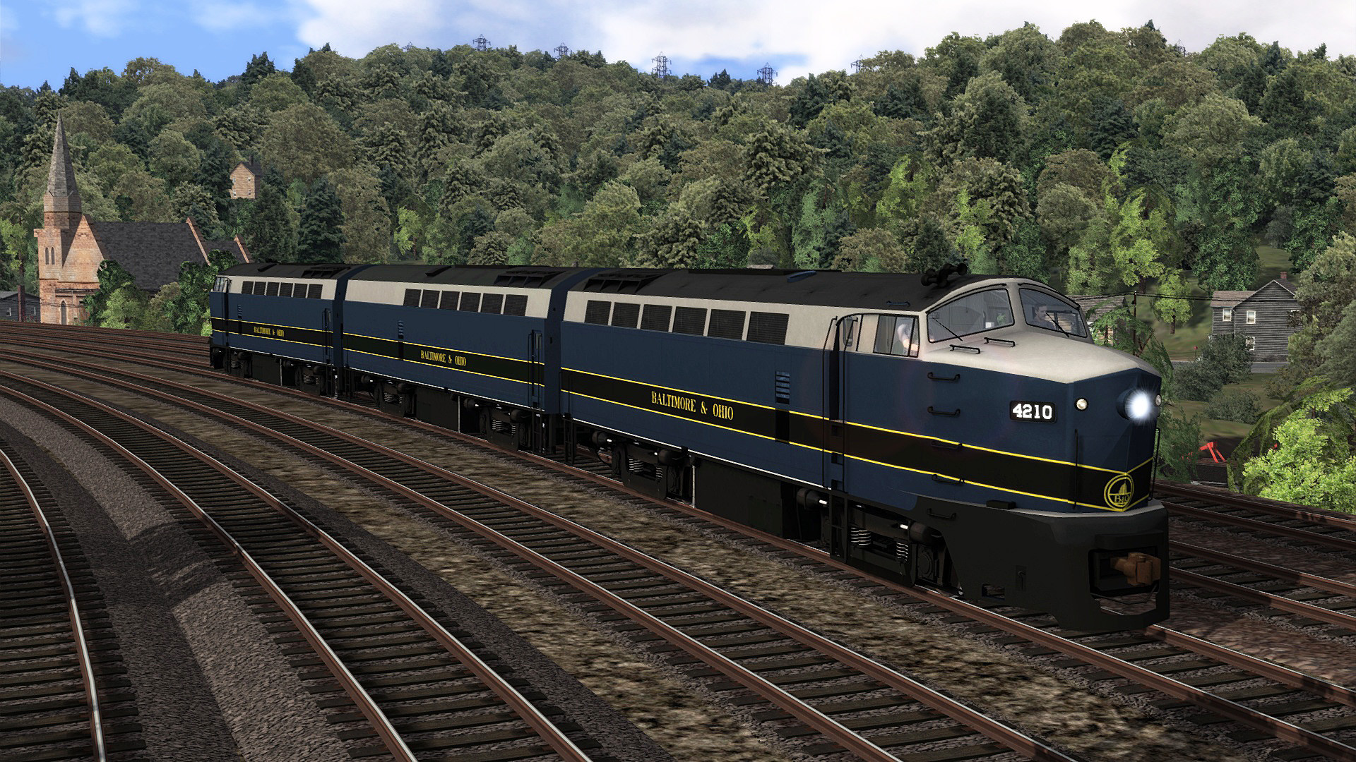 TS Marketplace: Baltimore & Ohio RF-16 Livery Pack Featured Screenshot #1