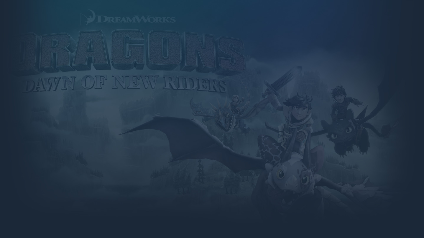 DreamWorks Dragons: Dawn of New Riders background