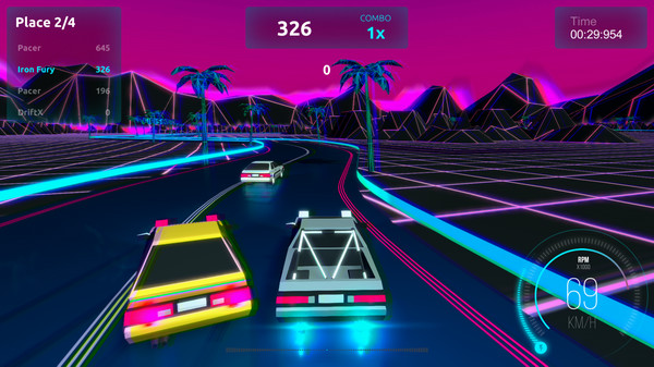 скриншот Driftpunk Racer 1