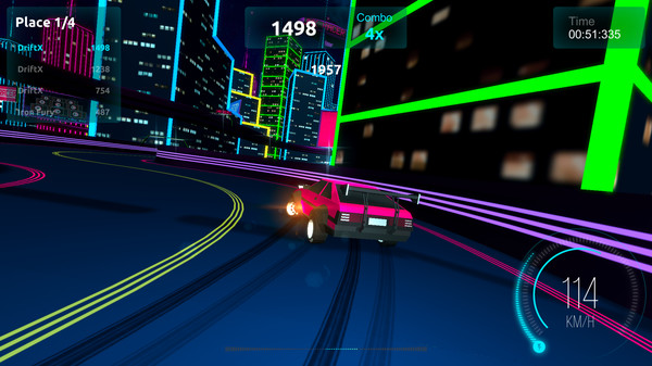 скриншот Driftpunk Racer 0
