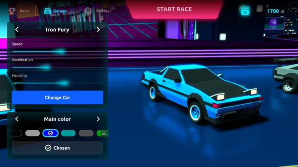 скриншот Driftpunk Racer 4