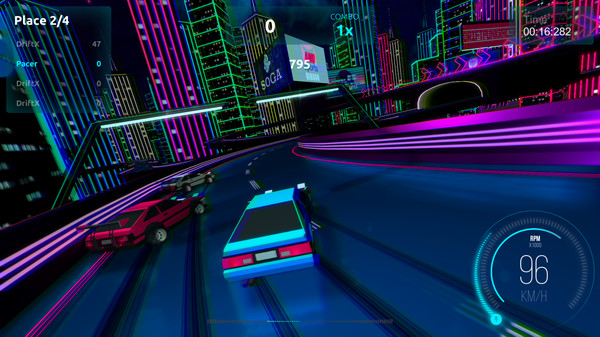 скриншот Driftpunk Racer 3