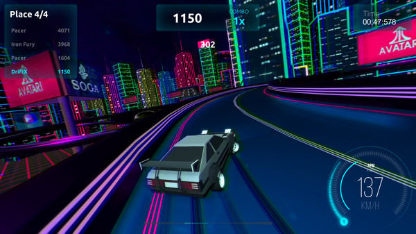 скриншот Driftpunk Racer 5