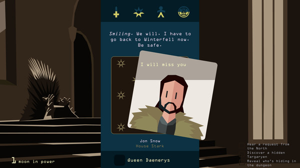 скриншот Reigns: Game of Thrones 0