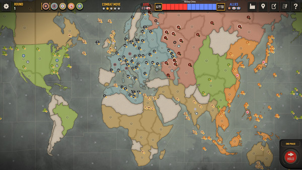Скриншот №1 к Axis  Allies 1942 Online