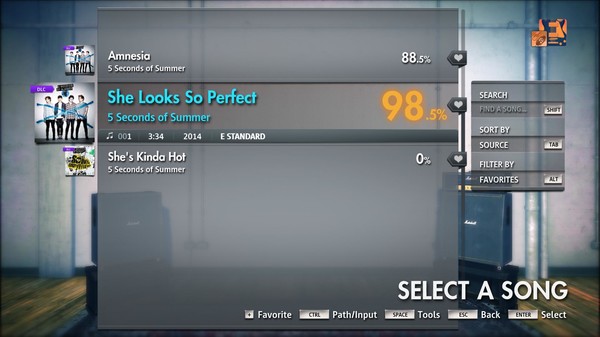 Rocksmith® 2014 Edition – Remastered – 5 Seconds of Summer - “She Looks So Perfect”