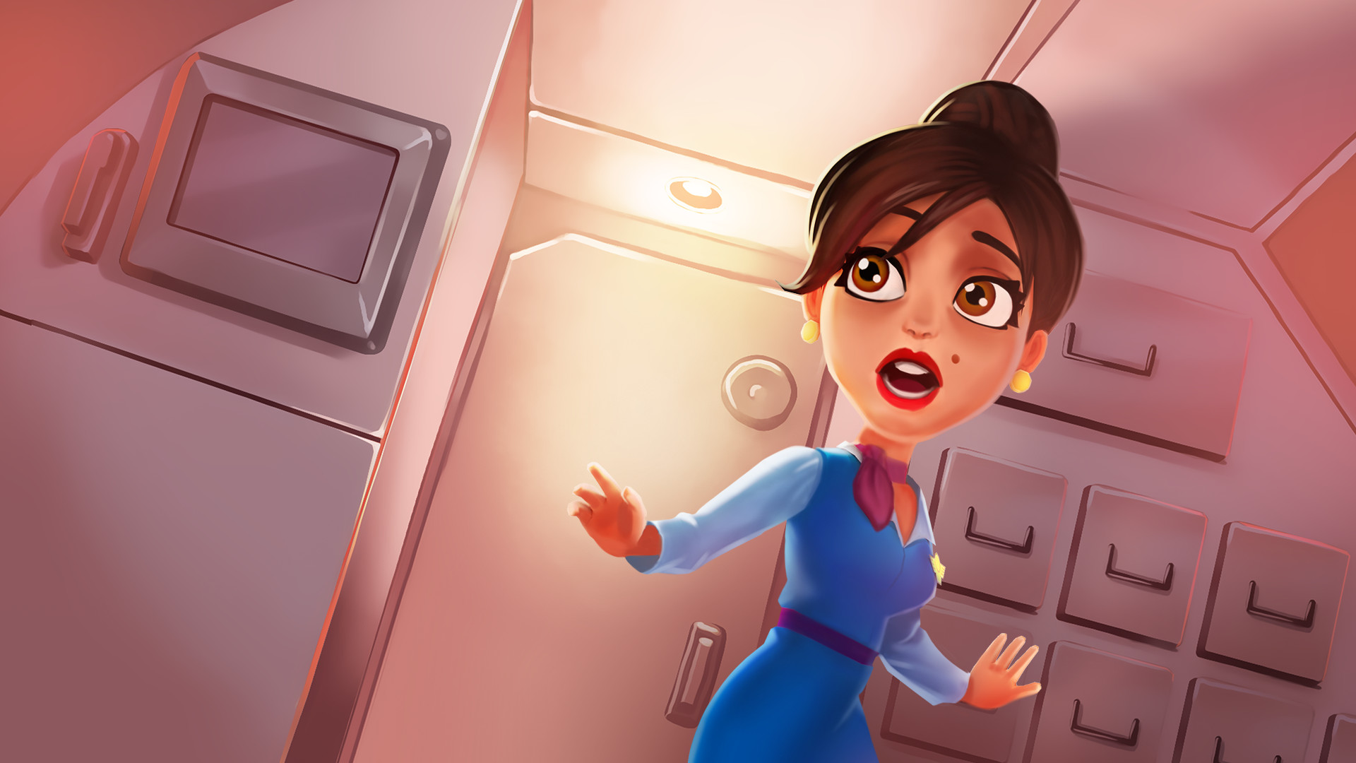 Amber airline 7 wonders. Amber's Airline High hopes. Эмбер Хоуп. Эмбер Хоуп игра. Симулятор бортпроводника.