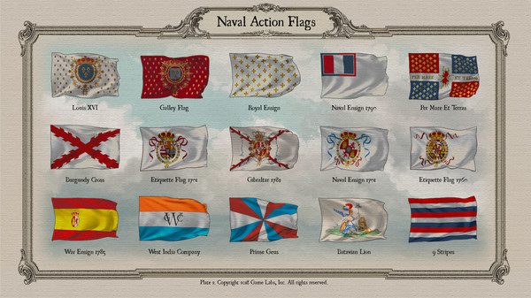 скриншот Naval Action - Flags 2