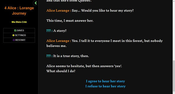 скриншот Les 4 Alice: Lorange Journey 3