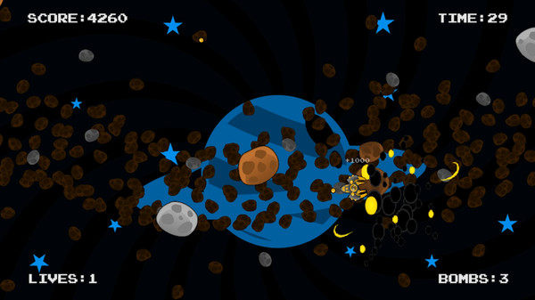 скриншот The Asteroid Belt's Trial 1