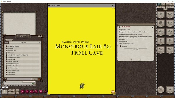 Fantasy Grounds - Monstrous Lair #2: Troll Cave (Any Ruleset) for steam Fantasy Grounds - Monstrous Lair #2: Troll Cave (Any Ruleset) for steam