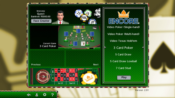 скриншот Encore Casino Games 3