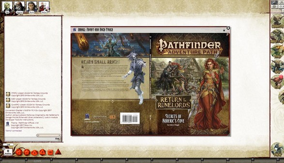 скриншот Fantasy Grounds - Pathfinder RPG - Return of the Runelords AP 1: Secrets of Roderic's Cove (PFRPG) 1