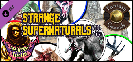 Fantasy Grounds - Strange Supernaturals, Volume 8 (Token Pack) banner image