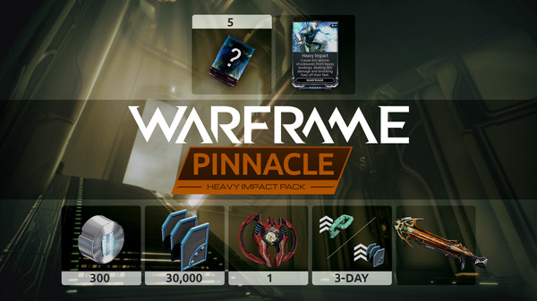 скриншот Warframe: Heavy Impact Pinnacle Pack 0