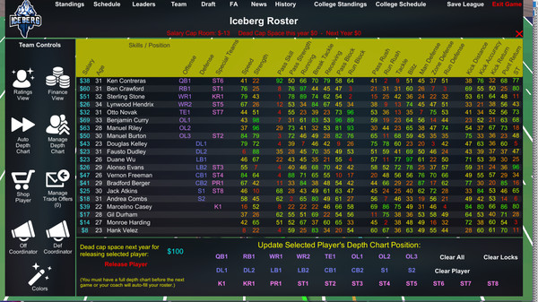 Desktop Dynasties: Pro Football for steam Desktop Dynasties: Pro Football for steam