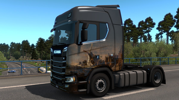 скриншот Euro Truck Simulator 2 - Dutch Paint Jobs Pack 2