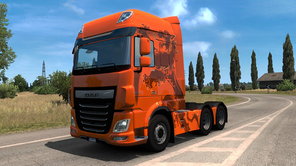 скриншот Euro Truck Simulator 2 - Dutch Paint Jobs Pack 1