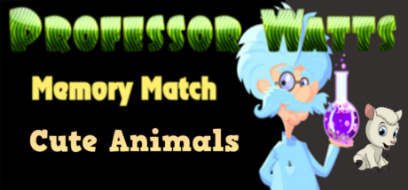 Professor Watts Memory Match: Cute Animals Cover Image