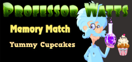 Professor Watts Memory Match: Yummy Cupcakes Cover Image