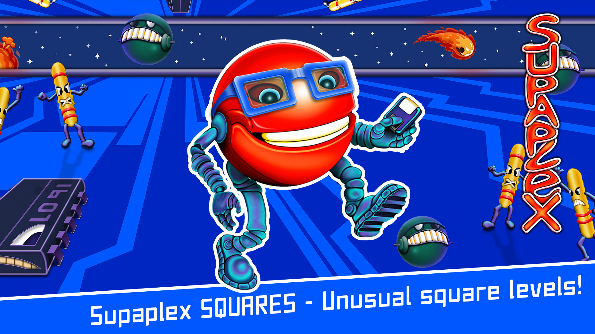 Supaplex SQUARES Featured Screenshot #1