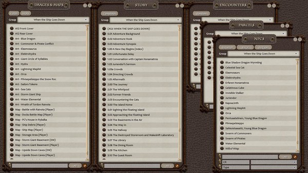 Fantasy Grounds - A12: When the Ship Goes Down (5E) for steam Fantasy Grounds - A12: When the Ship Goes Down (5E) for steam