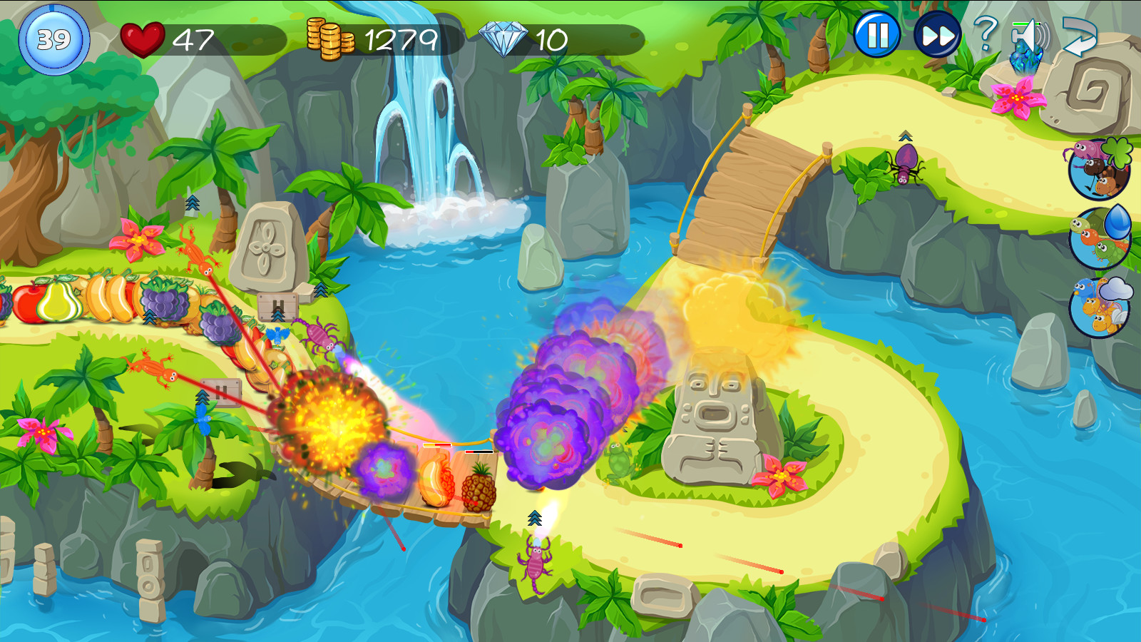 Fruit Tower Defense Demo #6