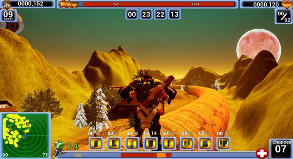 скриншот Meteor 4